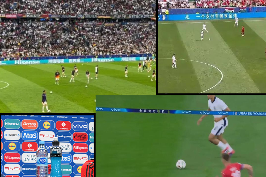 Chinese brands' advertisements during the  UEFA European Football Championship  2024 tournament.